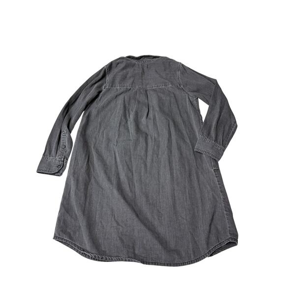 Madewell Black Denim Shirtdress Small - Picture 6 of 8